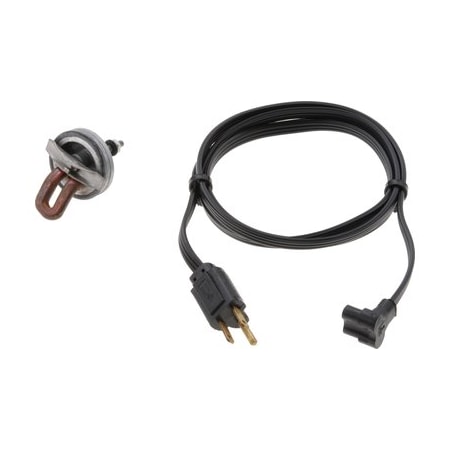 Zerostart Engine Heater - 400W 120V, 1-3/4in. Plug, Brass Adapter Volvo 3100064